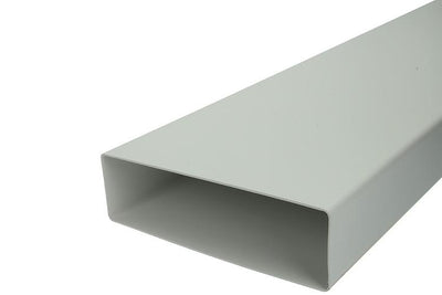 Renson 1006425 - PVC-Rohrstück 1m 7028 weiß 204x60mm | 4 Stück