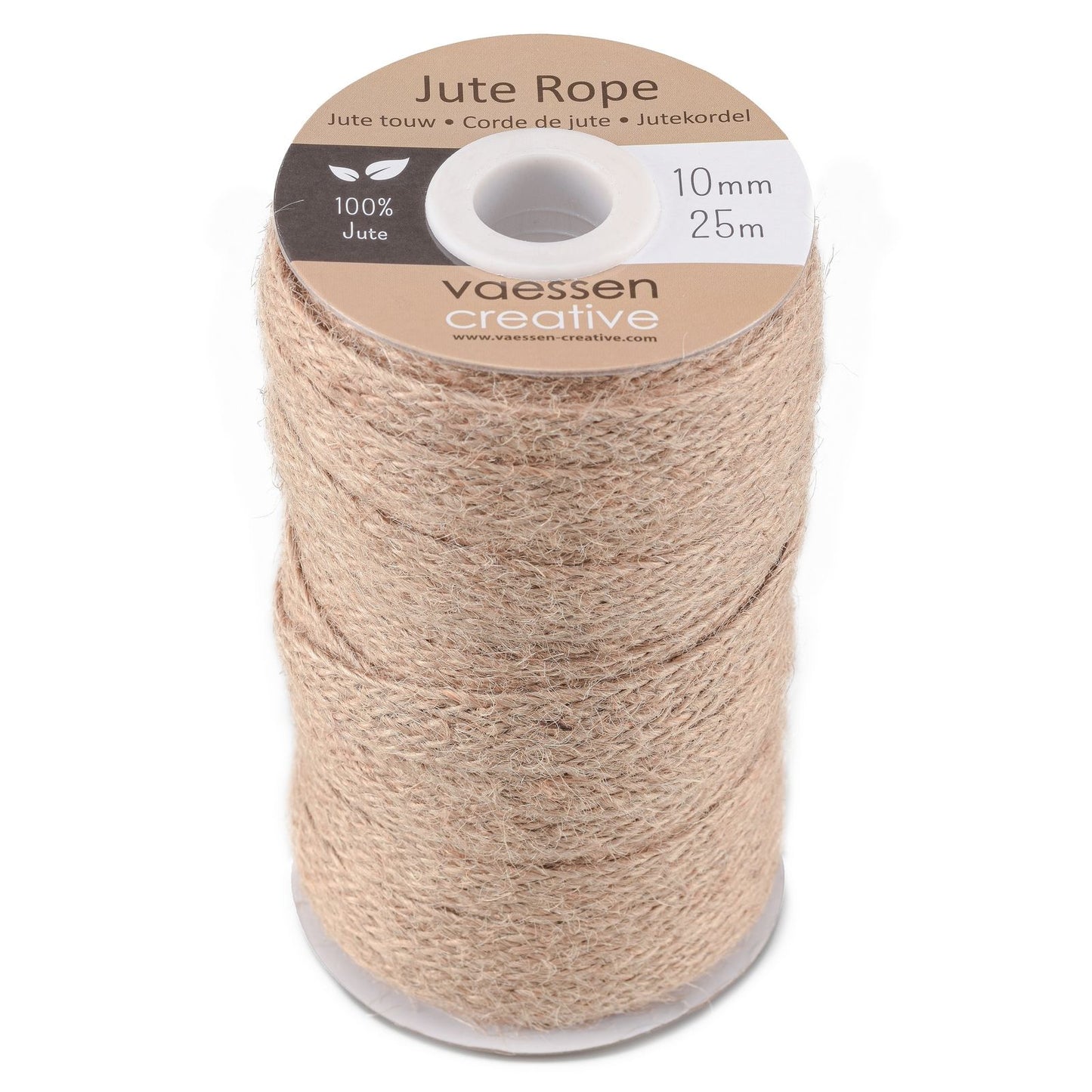 Vaessen creative • Juteseil natur 10mmx25m
