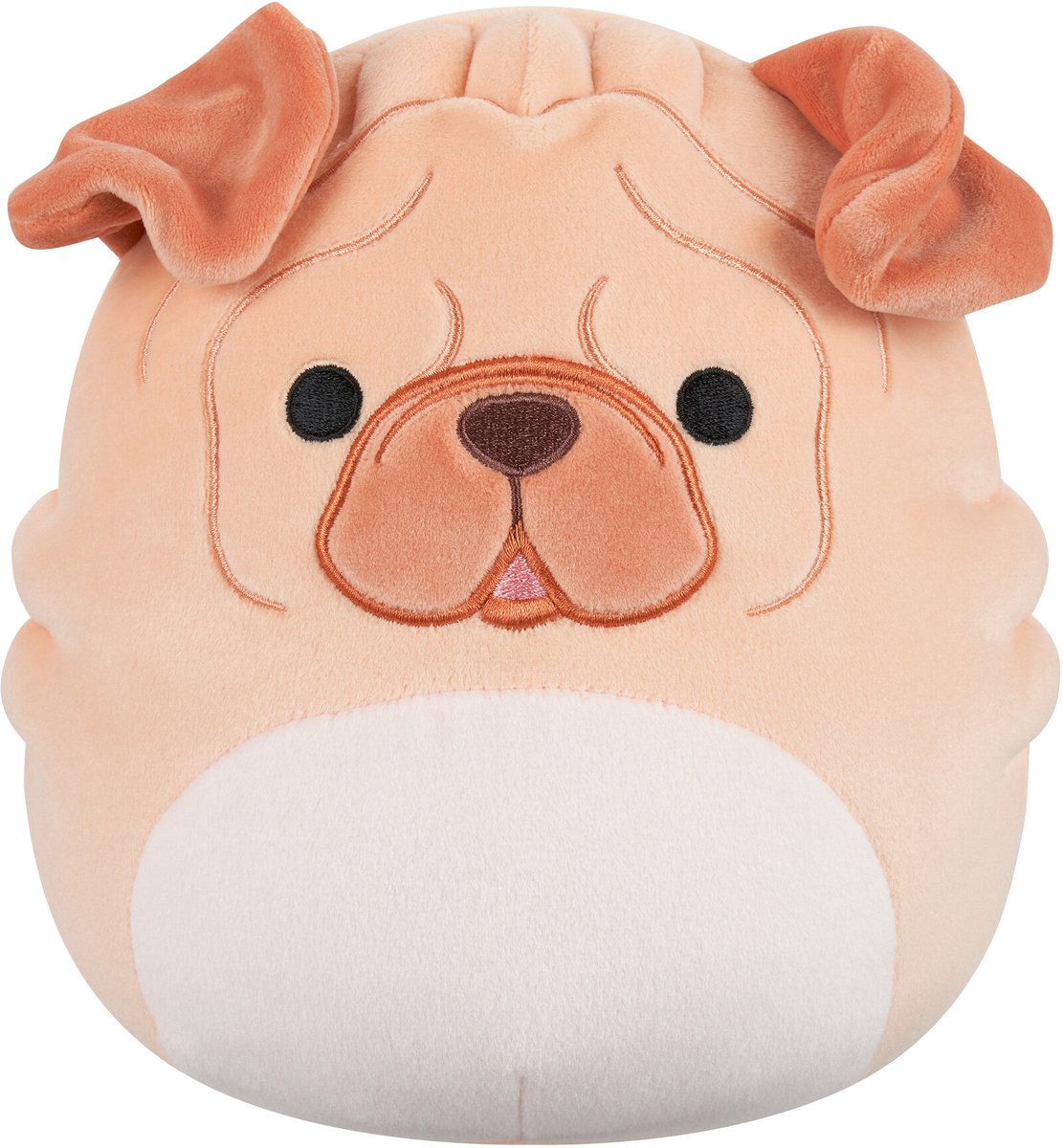 Squishmallows – Morton – brauner Shar Pei – 19 cm Plüsch