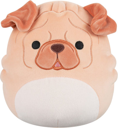 Squishmallows – Morton – brauner Shar Pei – 19 cm Plüsch