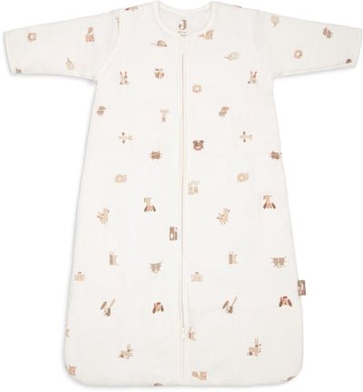 Jollein Babyschlafsack mit abnehmbarem Ärmel 90 cm – Tierfreunde
