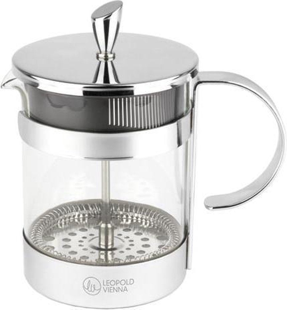 Leopold Wien – French Press Cafetière Luxus 600 ml (5 Tassen)