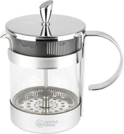 Leopold Wien – French Press Cafetière Luxus 600 ml (5 Tassen)