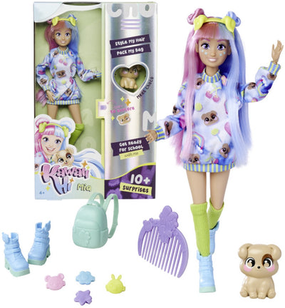 Simba Majorette – Modepuppe Kawai Hi Mia – Zubehör und Tier inklusive