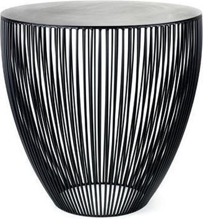 Serax - Antonino Sciortino Metallskulpturen - Beistelltisch L - Schwarz - 50 ø