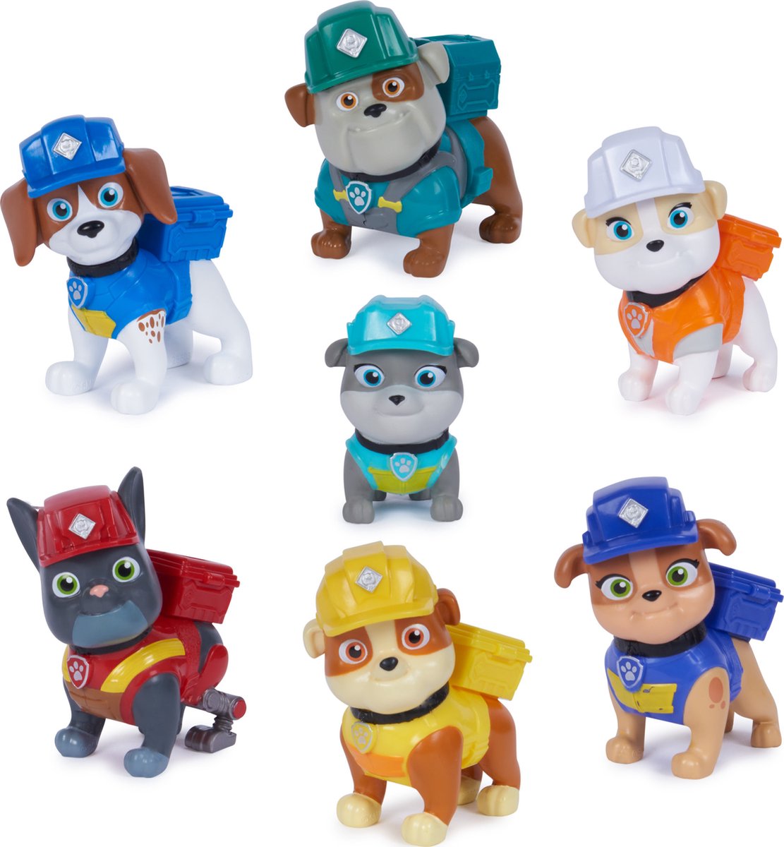 Spinmaster Trümmer Crew 7 Figuren Geschenkpackung