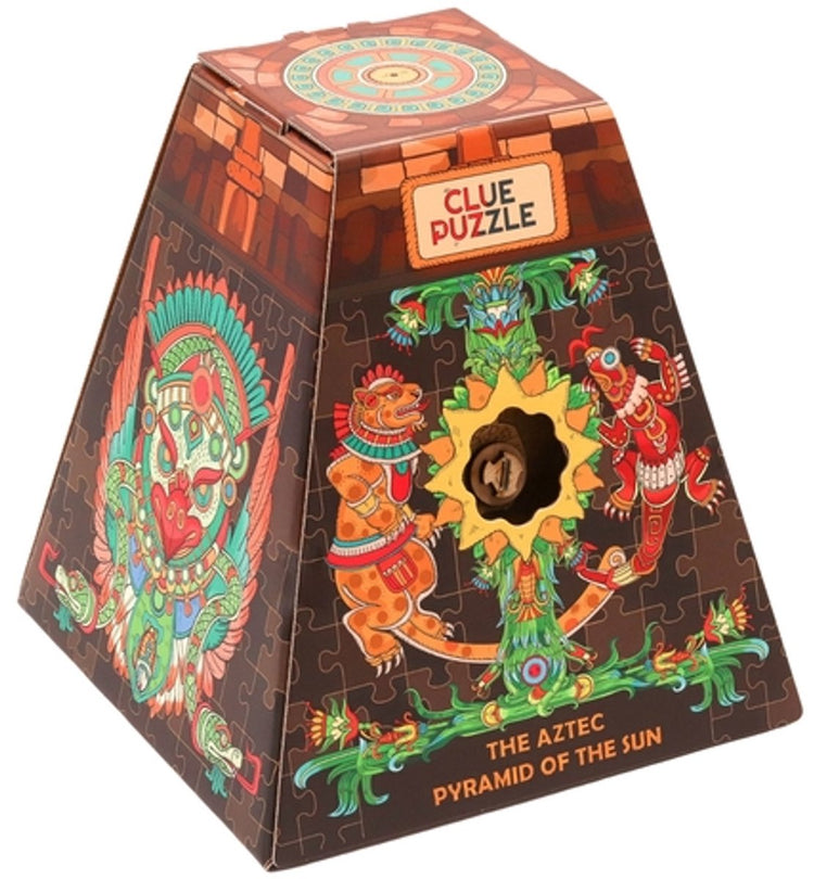 Geronimo-Spiele Cluepuzzle – IDVENTURE – Fluchtspiel – Puzzle – Holz – 1 Spieler