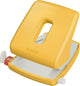 Leitz Cozy Hole Punch 2-Loch – stanzt bis zu 30 Blatt – ideal für Home-Office und Arbeiten von zu Hause aus – warmes Gelb
