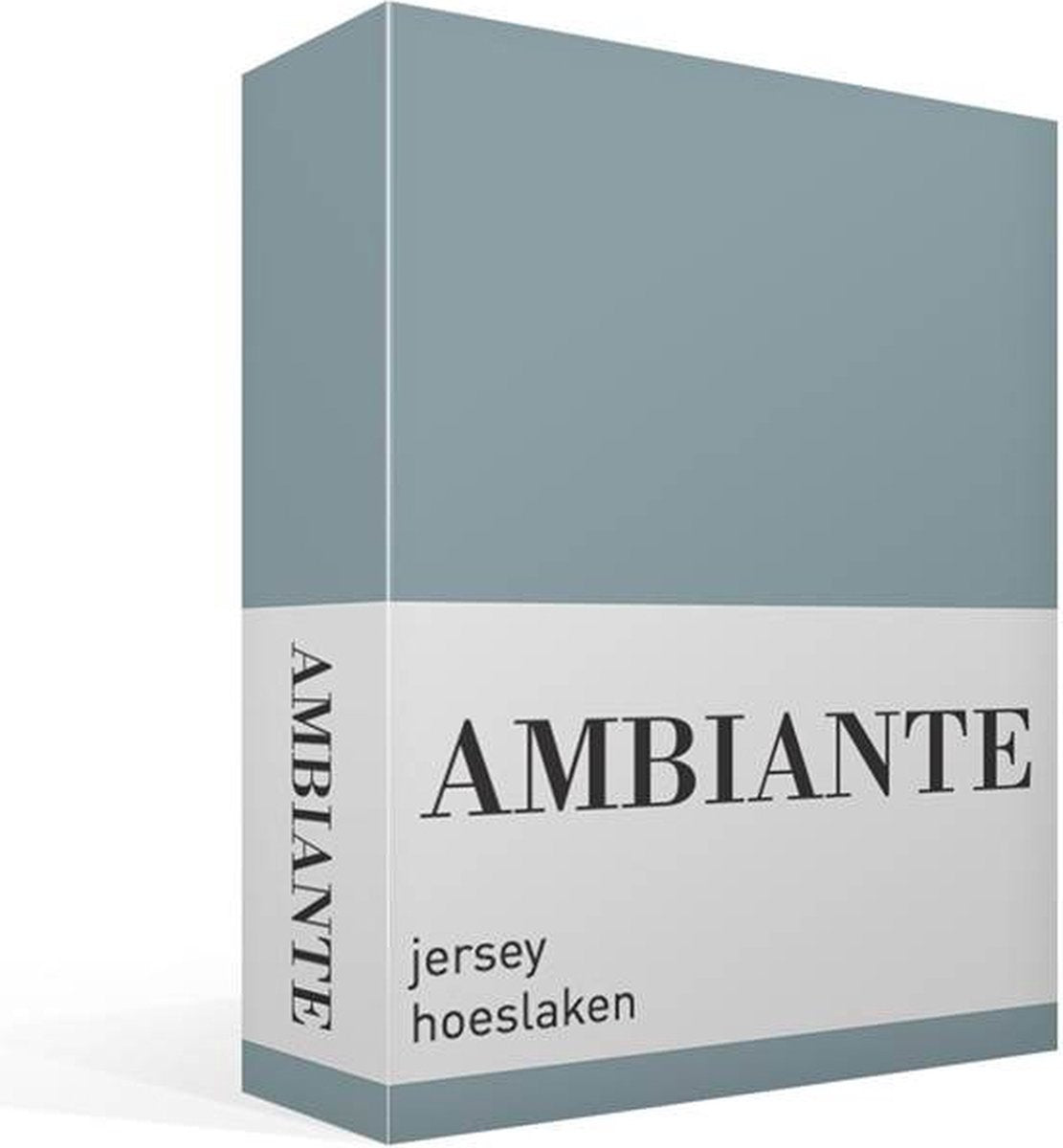 Ambiante Jersey-Spannbettlaken – extra breit – blau