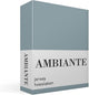 Ambiante Jersey-Spannbettlaken – extra breit – blau