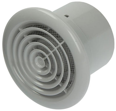 Renson 1006439 – mechanischer Lüfter rund Stk. 7131 r weiß ø 100 | 2 Stk