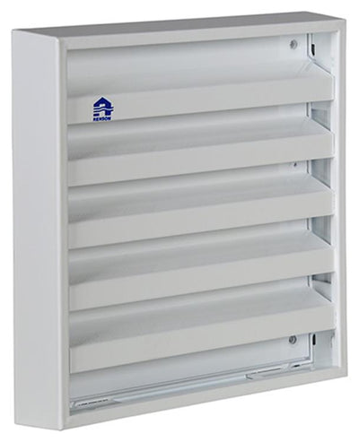 Renson 1013926 - Aufputz-Wandgitter Alu weiß 431 165x165mm | 2 Stk