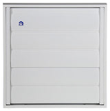 Renson 1013879 - Lamellengitter Aluminium weiß 433 210x210mm | 2 Stk - afbeelding 2