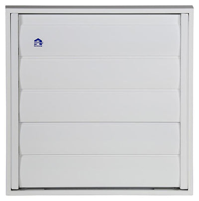 Renson 1013879 - Lamellengitter Aluminium weiß 433 210x210mm | 2 Stk