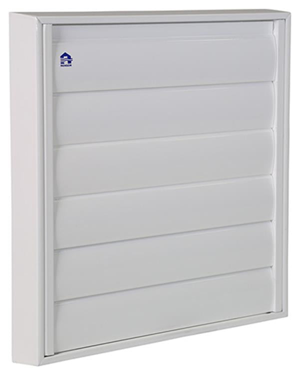 Renson 1006640 - Gitter 433 RAL 9010 246x246mm | 2 Stk
