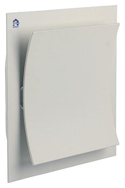 Renson 1006328 – Design-Absauggitter Einbau xd2 matt 9010 rens. 188x188mm | 2 Stk