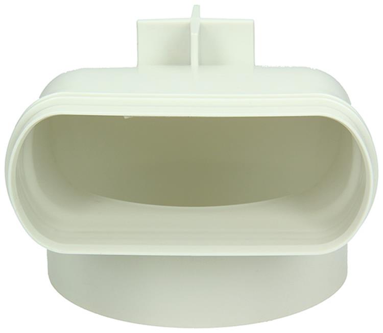Renson 1053829 – Ventilanschlusssatz Schieber 125 | 2 Stk