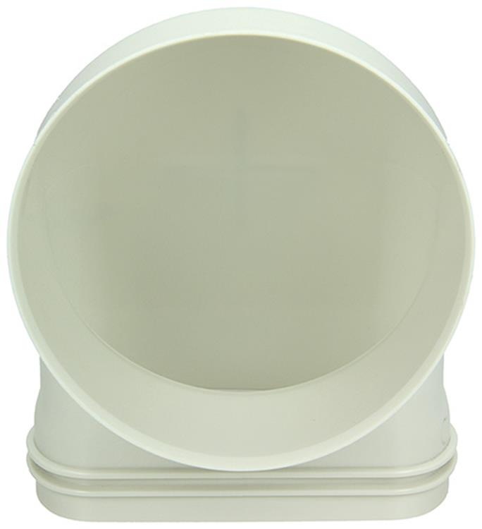 Renson 1053829 – Ventilanschlusssatz Schieber 125 | 2 Stk