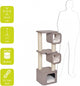 Ebi Kratzbaum Akita – braun – 37 x 37 x 111 cm