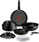 Tefal Ingenio Excellence Fusion - Pfannenset - 14-teilig - inklusive Deckel - Griffe