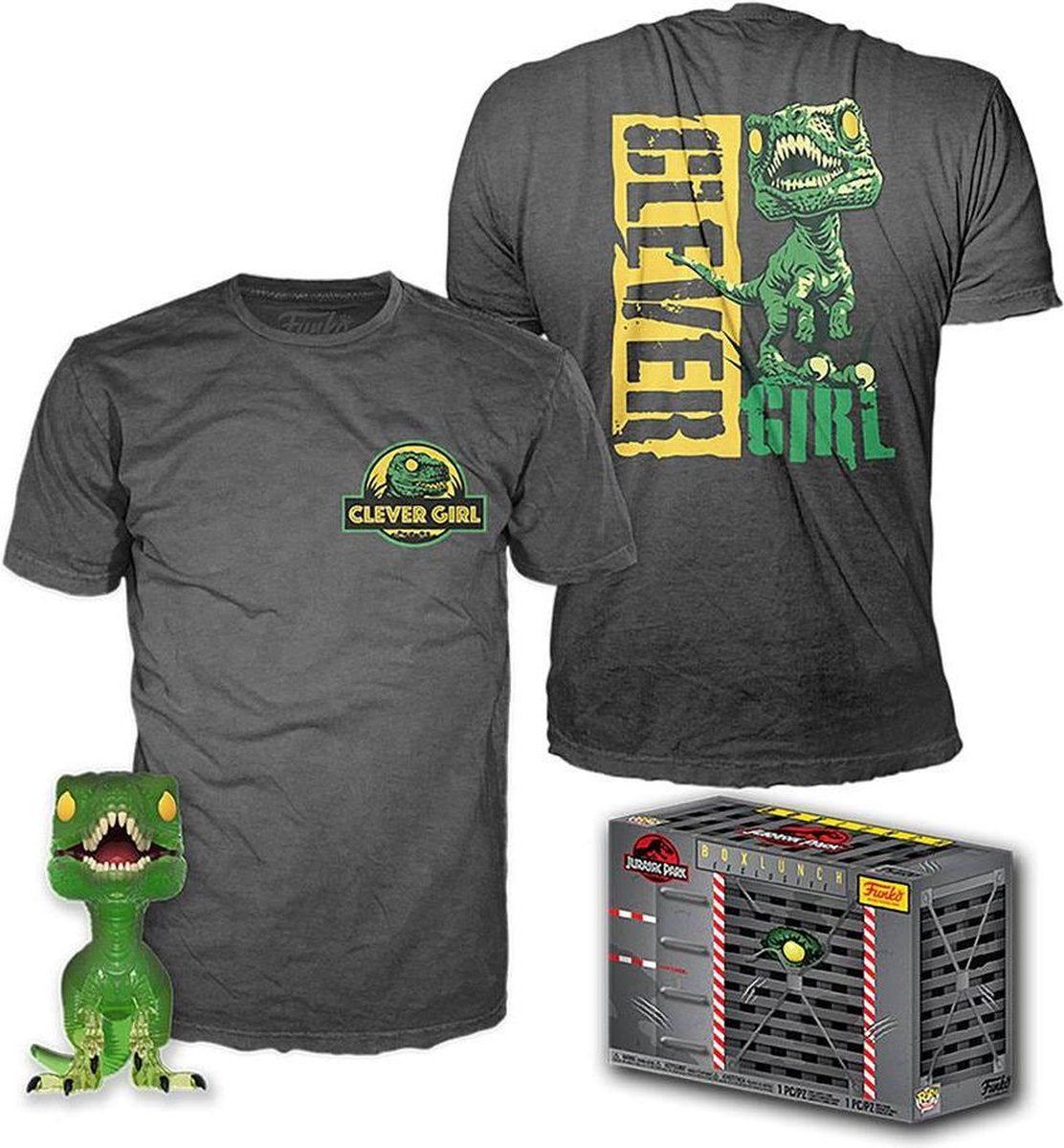 Funko-Pop! Abschlagbox: Jurassic Park - Clever Raptor (Größe XL)