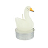 Teelicht Schwan weiß 6,5cm 3er Set