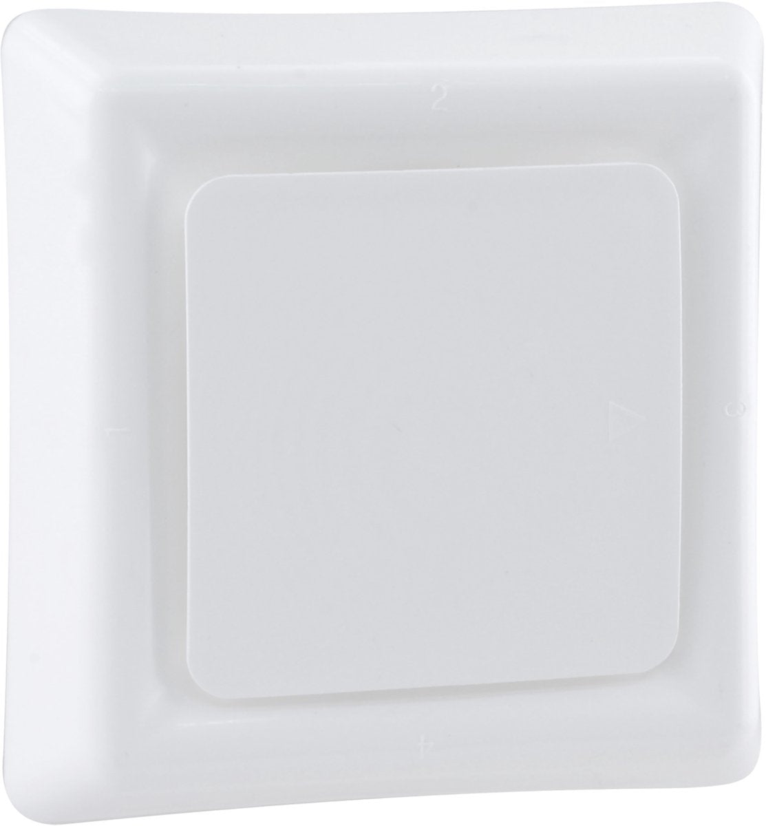 Star x Starx Absaugventil quadratisch – ø125 mm – weiß