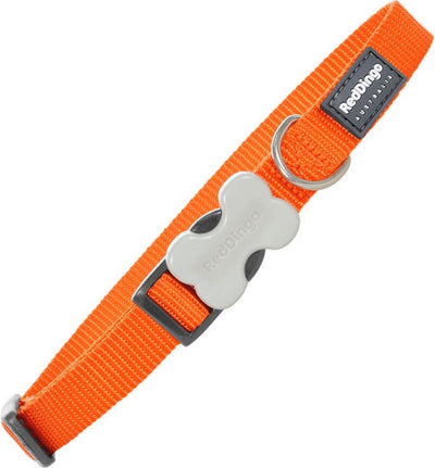 Animal Boulevard DC-ZZ-OR-20 – Halsbänder und Leinen – Hund – Halsband Orange-M 20 mm x 31–47 cm – Größe: M – 206018