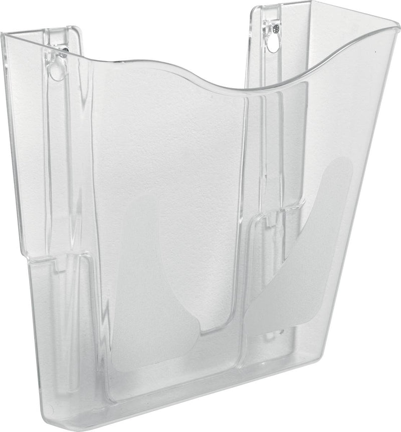 Wandprospekthalter deflecto transparent a4