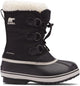 Sorel Yoot Pac™ Nylon WP Jugend-Unisex-Schneestiefel – Schwarz – Größe 36