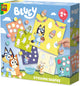 Ses creative bluey – Formen mit Fingerkleber kleben – Basteln – für Kinder ab 2 Jahren – 6 Karten