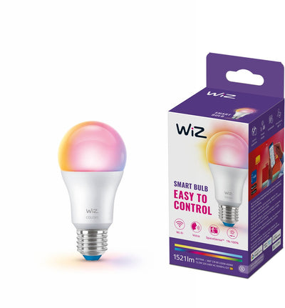 Wiz-Lampe – intelligente LED-Beleuchtung – farbiges und weißes Licht – E27 – 100 W – matt – WLAN