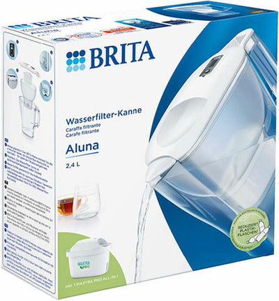 Brita Aluna 124595 Wassersparfilter-Set 2,5 l weiß