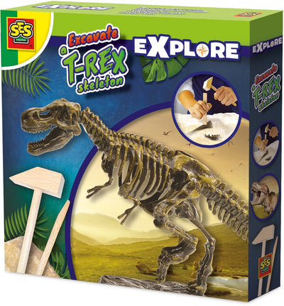 SES T-Rex graben sich aus