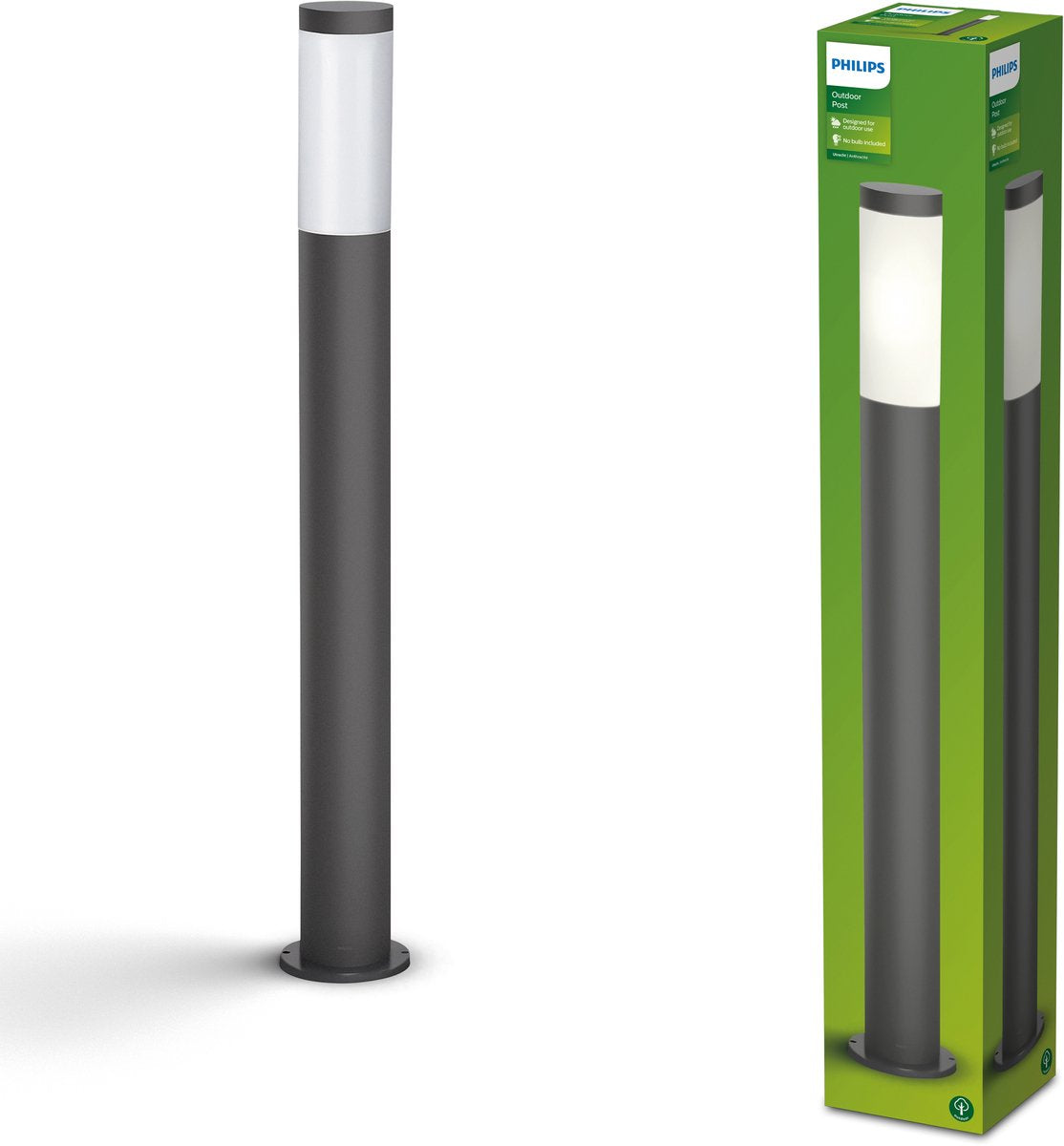 Philips LED Utrecht Post Anthrazit 1x20W HV