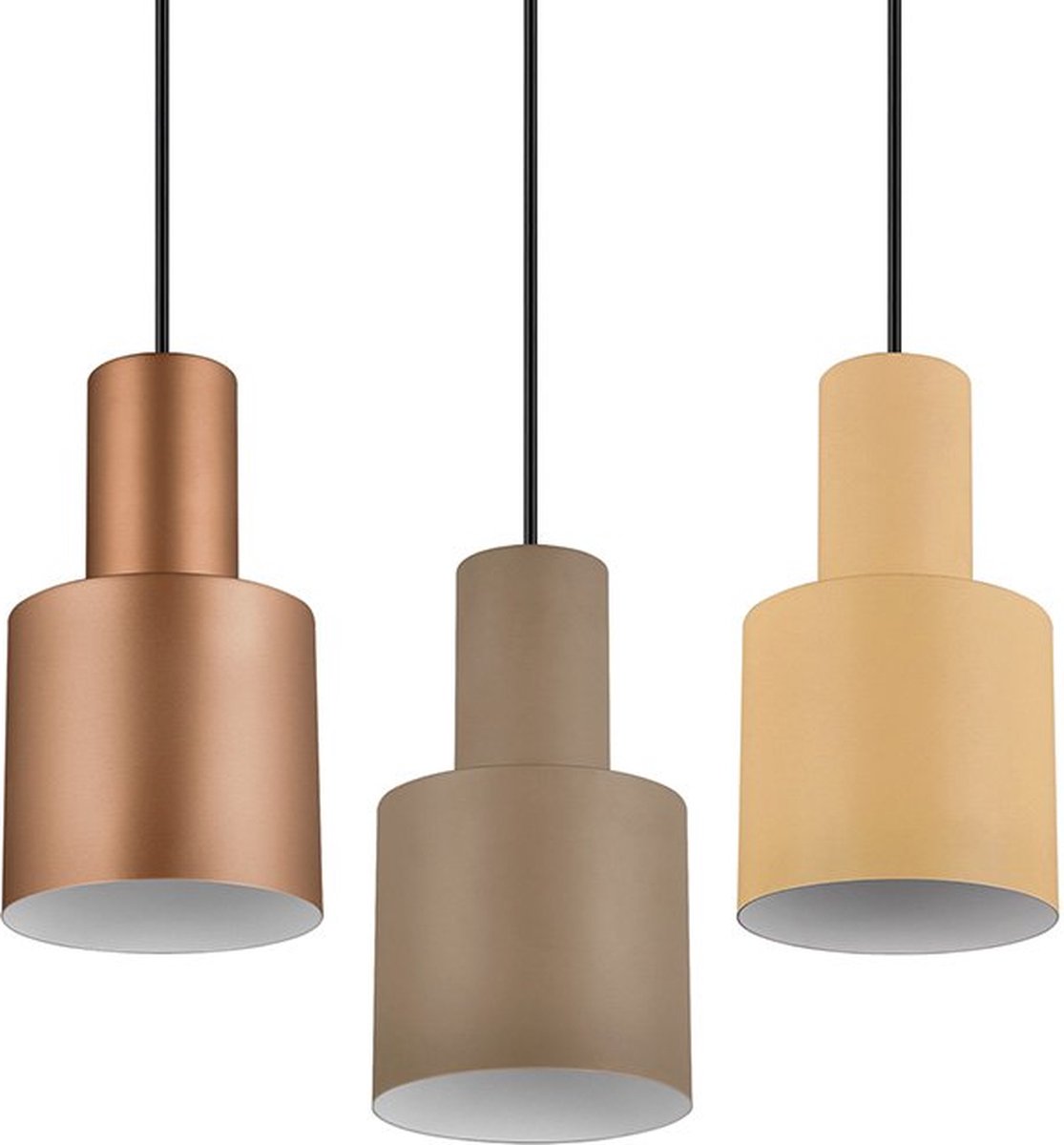 Trio agudo - hanging lamp - multicolour - excl. 6x E27 4 W - Deckenmontage - höhenverstellbar