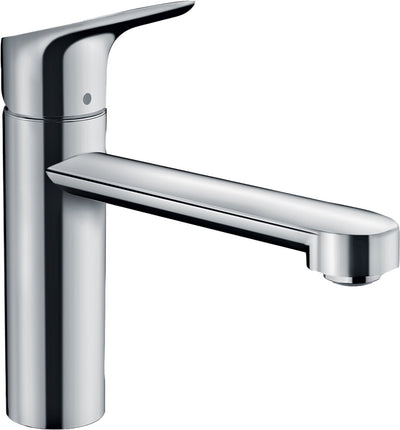 Hansgrohe Focus M43 – Küchenmischbatterie – Einhebelbedienung – 120 mm – Chrom