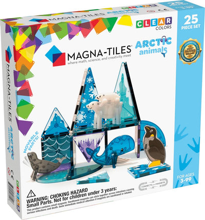 Magna-Kacheln Magna-Kacheln – Arktische Tiere Nordpoltiere – Magnetisches Konstruktionsspielzeug 25 Stück