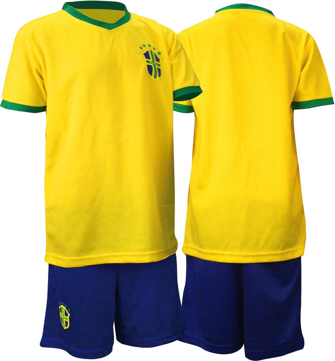 Avento Fußball-Set-Fan – Junior – Gelb, Blau, Grün – 92