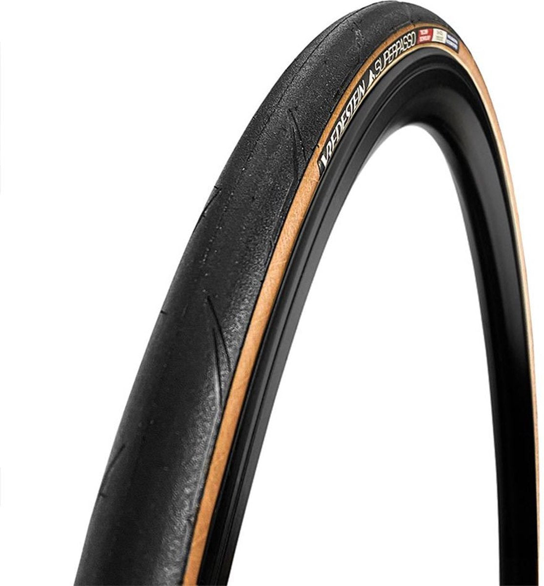 Vredestein Tire Superpasso TLR 700 x 28C Schwarz transparent
