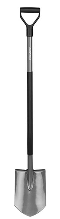 Fiskars 1060856 – ergonomischer Gartenspaten spitz | 1 Stk