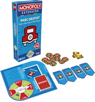 Hasbro-Monopolerweiterung, kostenloses Parken
