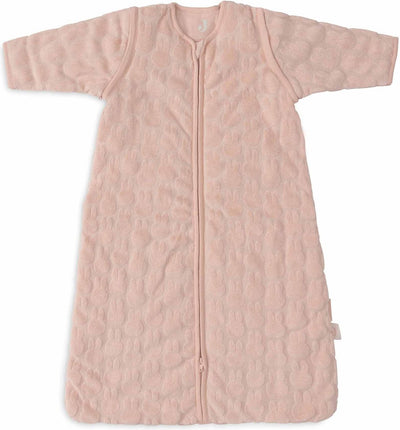 Jollein x Miffy – Winter-Babyschlafsack mit abzippbarer Hülle 90 cm – Miffy-Jacquard-Wildrose – Winterschlafsack