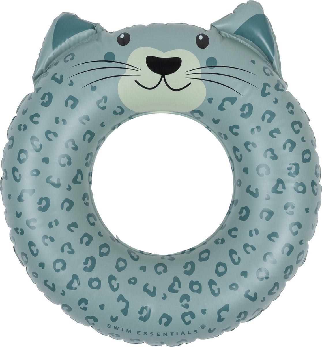 Swim Essentials Schwimmbad – 55 cm – grünes Leopardentier