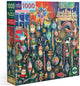 Eeboo Puzzle Weihnachtsschmuck 1000 Teile Weihnachtspuzzle.
