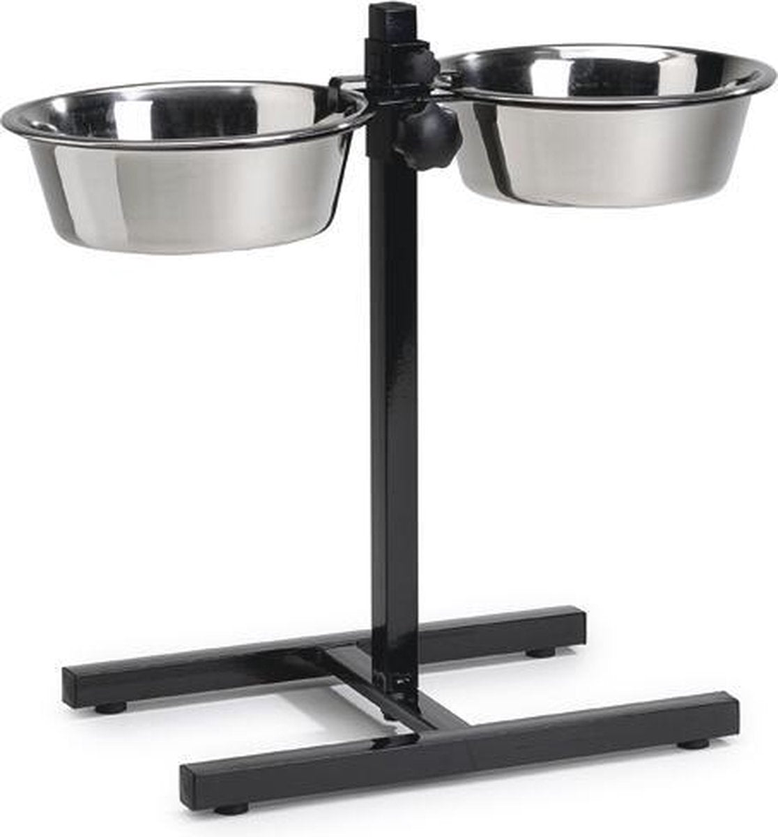 Beeztees Standard - Hundefutter- und Wassernapf - Schwarz - 25 cm