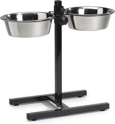 Beeztees Standard - Hundefutter- und Wassernapf - Schwarz - 25 cm