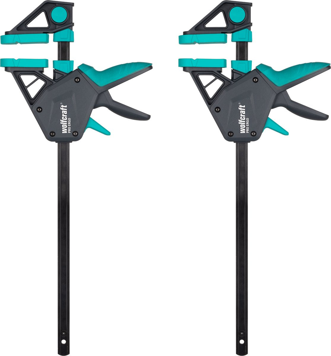 Wolfcraft - 2 Klebeklemmen Pro Ergo - 300 mm Klebeklemme - 8676060