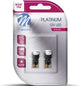 M-tech LED w5w 12v - Platin - 1x LED-Diode - Canbus - Weiß - Set