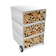 Mobiler Schubladenschrank Paperflow Easybox mit 3 Schubladen, 642 x 390 x 436 mm